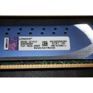 Kingston HyperX Genesis DDR3 8GB (2x4GB) 1600MHz Blue Desktop RAM | Excellent